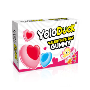 YoloDuck Valentine’s Day Gummy – Love-shaped gummies, sweet and fruity!