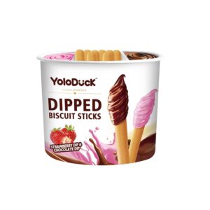 focus choco cookies stick – strawberry dip & chocolate dip, dual flavor dipping fun for sweet moments