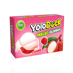 yoloduck peeled gummy lychee