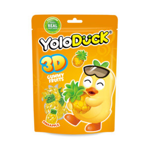 yoloduck 3d gummy fruits pineapple